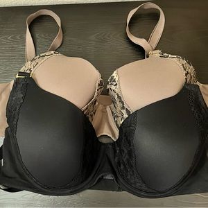 TWO Soma Embraceable Perfect Coverage Bras 38DD (38E)
